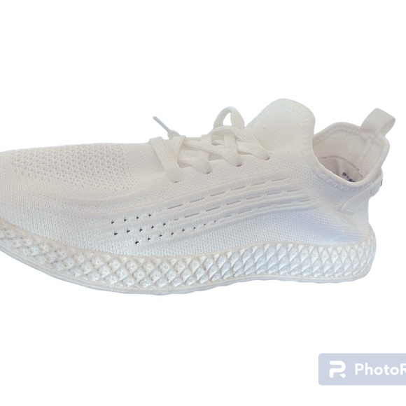 Like NEW! PONY size 11 US -shoe - sneaker - running shoe - white - - Picture 4 of 6